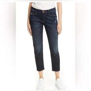 FRAME Le Garçon Crop Jeans – Dark Wash – Size 29